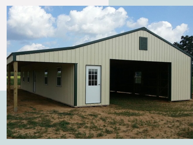 Строительство конюшен в Дзержинске