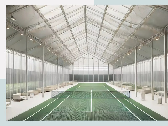 Строительство теннисных кортов в Дзержинске