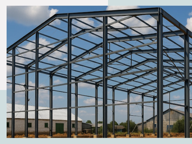 Быстровозводимые ангары от СтальСтрой-Дзр по цене 610 руб.