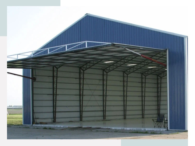 Прямо стенные ангары в Дзержинске