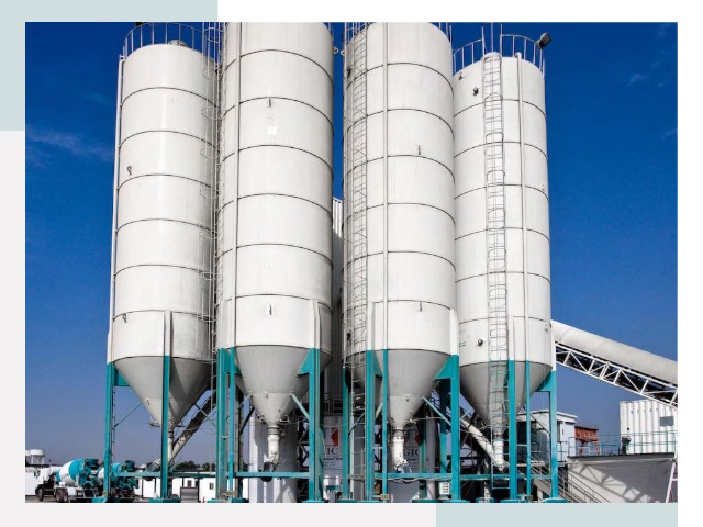 Строительство цементных силосов в Дзержинске
