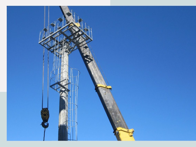 Монтаж осветительных мачт в Дзержинск от 610 руб.