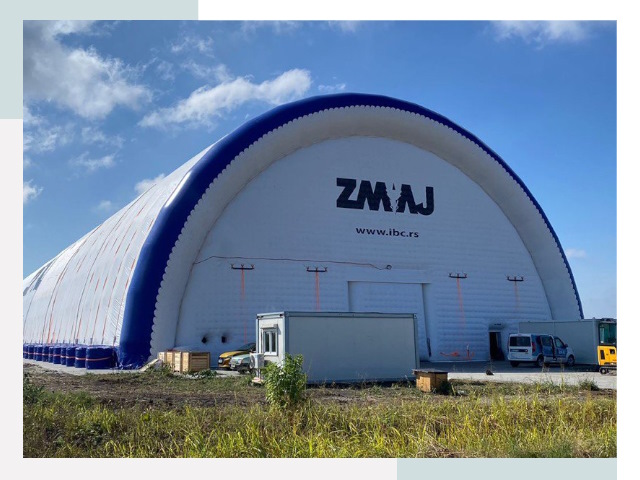 Брендирование ангаров в Дзержинске