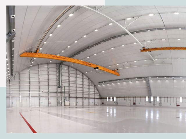 Оснащение ангаров в Дзержинск от СтальСтрой-Дзр - цена от 610 руб.