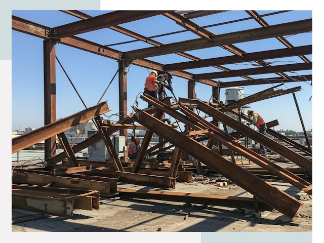 Демонтаж металлоконструкций в Дзержинске от 610 руб.