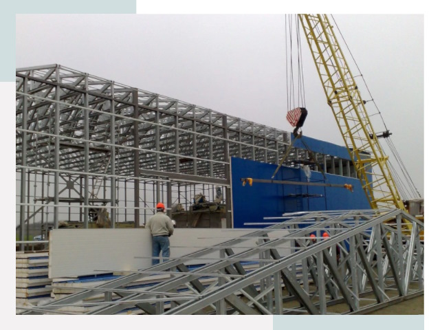 Монтаж ангаров в Дзержинске