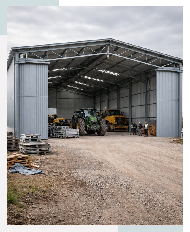 Ангары для сельхозтехники в Дзержинске от 20334 р. | СтальСтрой-Дзр