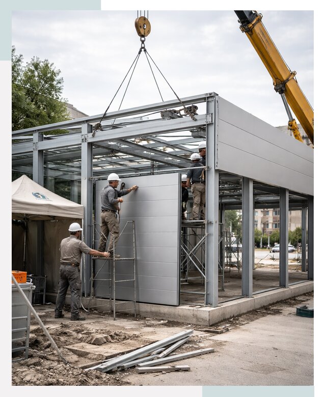 СтальСтрой-Дзр: торговый павильон под ключ в Дзержинске от 35585 р.