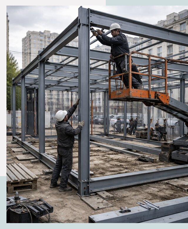 Строительство и монтаж торговых павильонов под ключ в Дзержинске