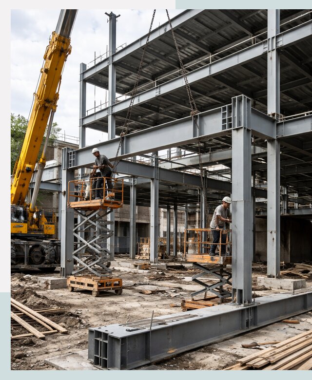 Строительство торгово-офисных зданий под ключ в Дзержинске